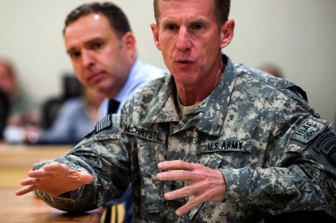General Stanley McChrystal: dead man walking