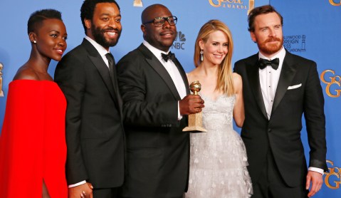 ’12 Years a Slave’,’American Hustle’ take top Golden Globes