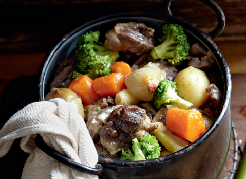 Lockdown Recipe of the Day: Beef casserole with parsnips and baby jacket potatoes