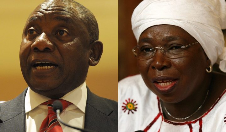 Cyril Ramaphosa & Nkosazana Dlamini-Zuma: A ticket to save the ANC