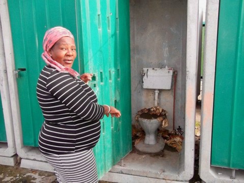 Bureaucracy leaves Khayelitsha toilets uncleaned for months