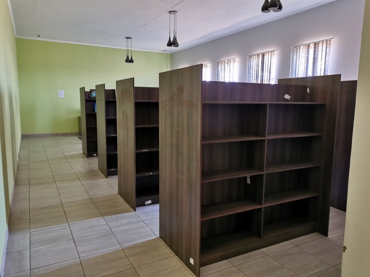 The Lottery-funded library with empty shelves