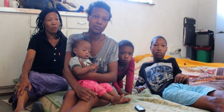 Evicted from their home, farm worker’s family camps in an old clinic