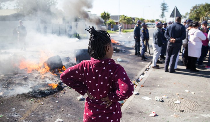 GroundUp: Steenvilla social housing residents protest against evictions