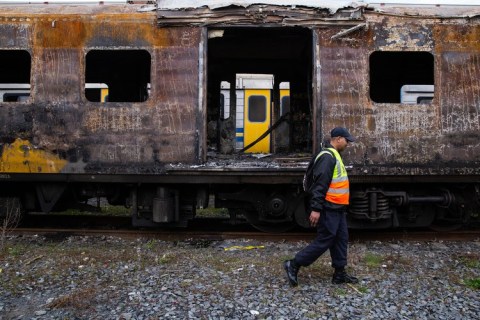 Who is burning Cape Town’s trains?