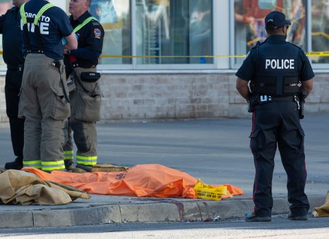 Toronto: Bodies and debris scattered over mile-long strip