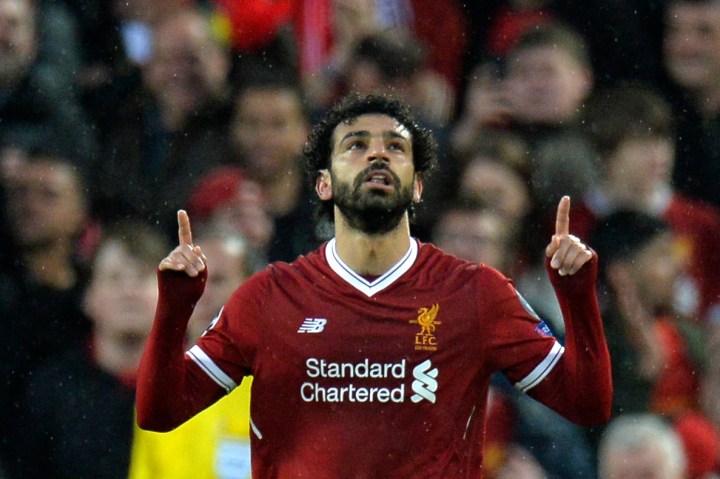 Salah runs riot as Liverpool put five past Roma