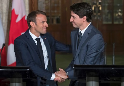 Macron, Trudeau support ‘strong multilateralism’ ahead of G7 summit