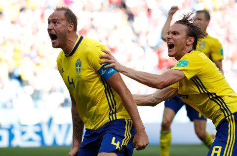 VAR penalty helps Sweden sneak a win over South Korea
