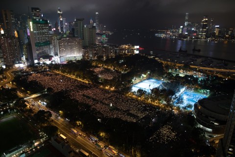 Hong Kong extends coronavirus group restrictions, Tiananmen vigil at risk