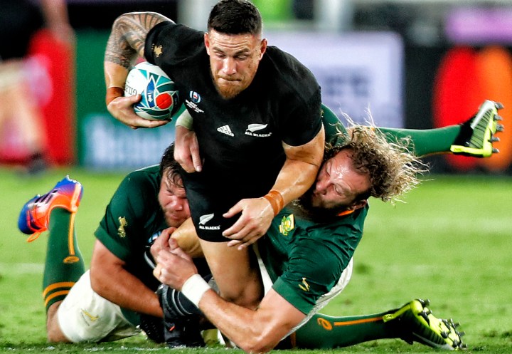 All Blacks draw first blood in an eye-wateringly intense match