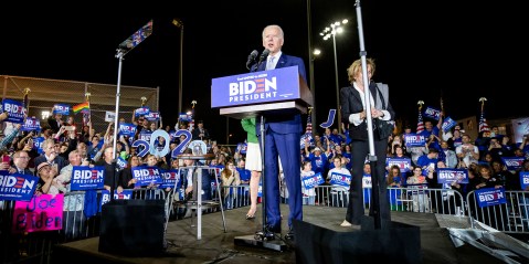 Biden looms large — but will fading Sanders reach across to his adversary?