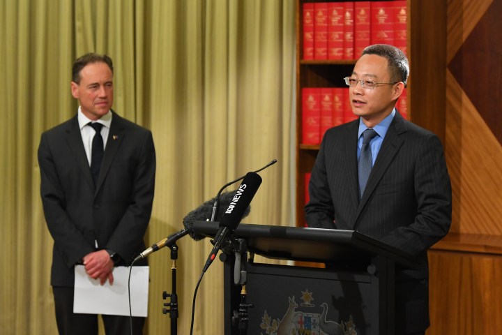China embassy accuses Australia of ‘petty tricks’ in coronavirus dispute