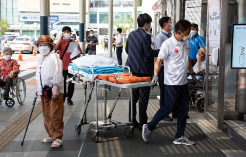 Older patients drive South Korean surge in critical Covid-19 cases