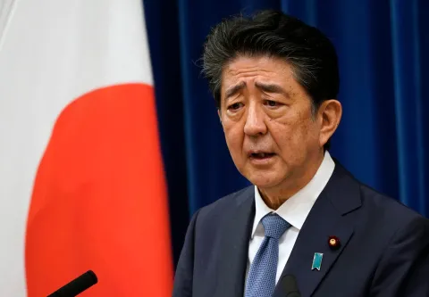 Former Japan PM Abe Unconscious After Shooting; Man in Custody