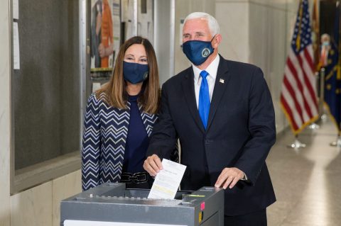 Pence staff hit by COVID-19 outbreak as Biden says Trump has surrendered to pandemic