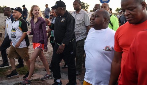Health-e News: Motsoaledi energised by Ramaphosa’s public fitness campaign