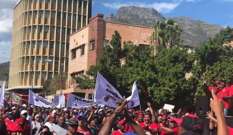 Saftu leads march against ‘poverty minimum wage’
