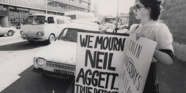 Did details of Neil Aggett’s ‘suicide’ die with apartheid security policeman Steve Whitehead?