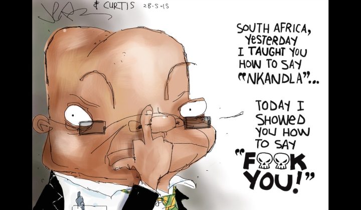 Cartoon: Jerm & Curtis on Nkandla report
