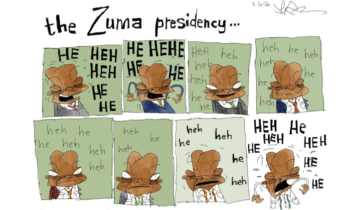 Cartoon: The Zuma presidency, in eight laughs