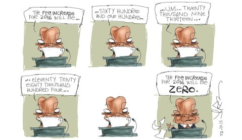 Cartoon: President Zero