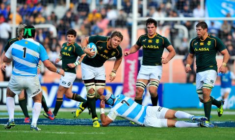 Rugby: Boks on top, and settled there