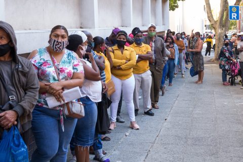Covid-19: Long, tightly packed queues outside labour department add to UIF applicants’ woes
