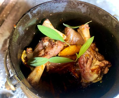 What’s cooking today: Lamb shanks potjie with ginger, sage and orange
