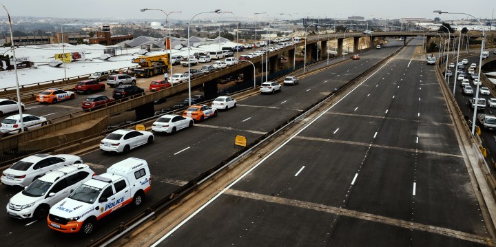 Relief for Joburg motorists as M2 reopened for traffic after bridge repair