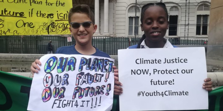 Schoolchildren campaign to preserve their future in the face of climate crisis 
