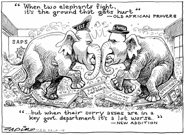 When the Elephants Clash