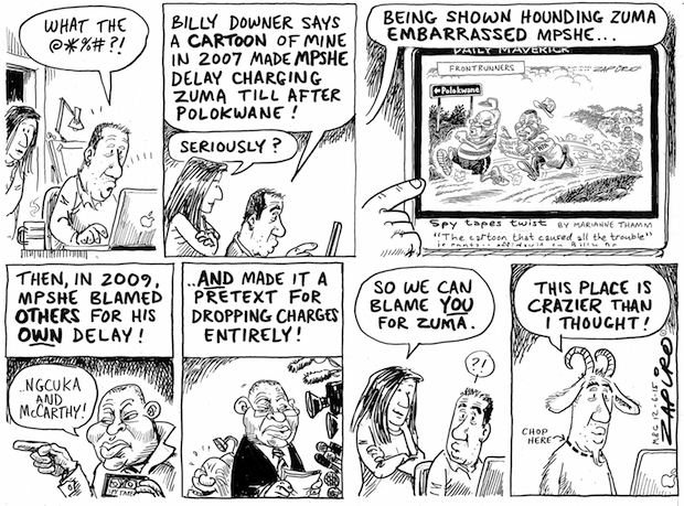 The Story Behind Zapiro’s Cartoon Published on the 2 Dec 2007