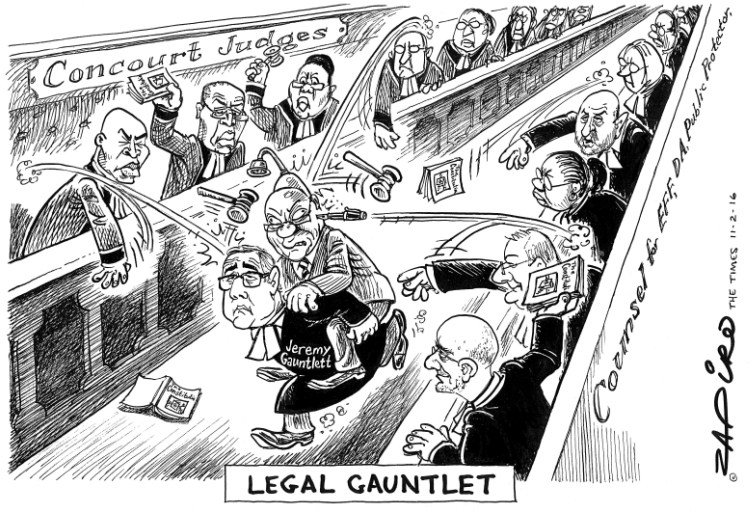 Legal Gauntlet