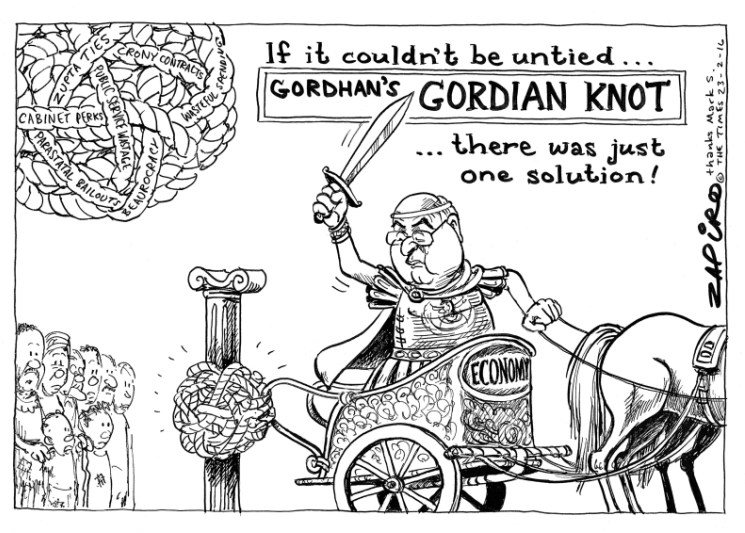 Gordhan’s Gordian Knot