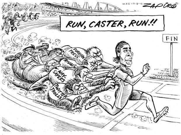 Run, Caster, Run!