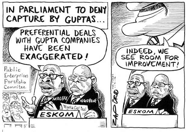 Eskom denies capture by Guptas
