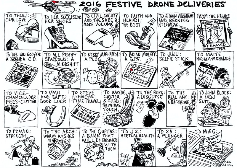 2016 Festive Drone Deliveries