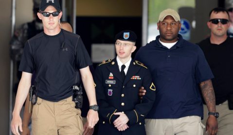 Monotonous, rigid military prison life awaits Manning