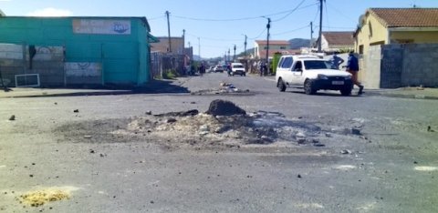 Sports field becomes battlefield as Masiphumelele residents clash with authorities