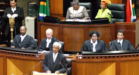 Parliament, in the eyes and words of Mandela