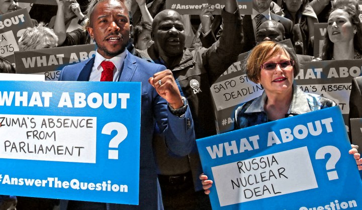 Charging Helen Zille: Maimane’s Moment of Truth?