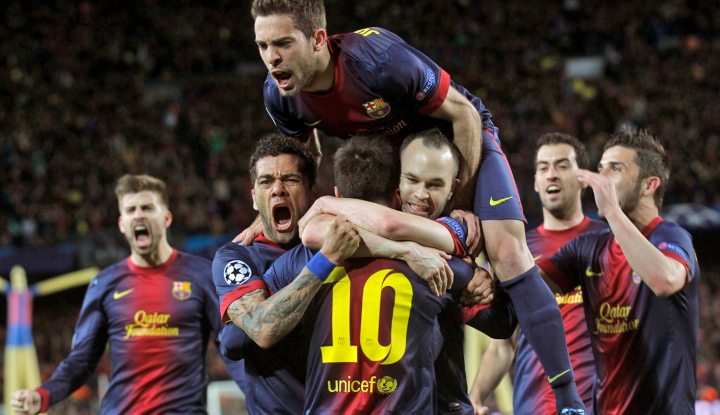Soccer: Magical Messi Lifts Barca To Stunning Comeback
