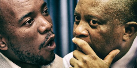 At a crossroads, Maimane and Mashaba choose different paths to political future