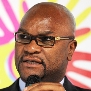 Sports, Arts and Culture Minister Nathi Mthethwa during the launch of Anti-Racism week at the Apartheid Museum on March 06, 2018 in Johannesburg, South Africa. Speaking to journalists, Jonas said he was not opposed to the EFF's proposal for him to be the next mayor of Nelson Mandela Bay. Photo: Gallo Images / Daily Sun / Jabu Kumalo