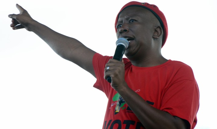 Malema calls for arrest of those who wasted Alexandra Renewal Project money