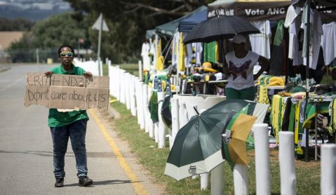 #ANCdecides2017: Meanwhile, outside the conference hall, the ignored and disaffected people who are told to move on