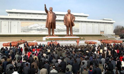 North Korea looks inward for founder’s birthday, tensions ease