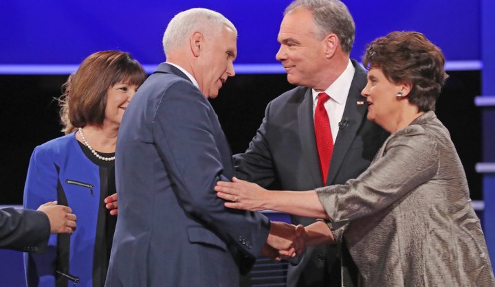 US 2016: Mike Pence and Tim Kaine have their Moment in the Sun