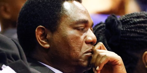 Zambia’s opposition candidate Hakainde Hichilema victorious in a landslide